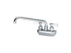 Krowne Royal Series 4" Center Wall Mount Faucet, 10" Spout