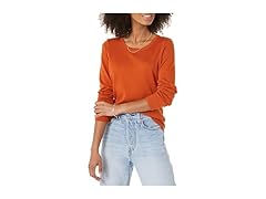 Amazon Essentials Women Lightweight Crewneck Sweater