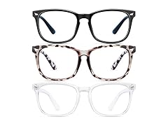 3 Pack Blue Light Blocking Glasses