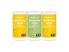 Amazon Basics Amazon Brand - Solimo Disinfecting Wipes