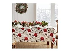 Poinsettia Rectangle Tablecloth