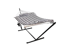 Lazy Daze Double Hammock w/ 12ft Steel Stand