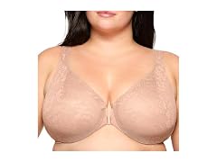 Glamorise Women (36D) Lacey T-back Wonderwire Bra