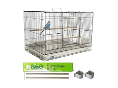A&E Cage Co 503 Flight Cage 24"x16"x16" Small Bird