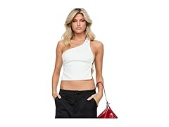 Princess Polly Buckled Down One Shoulder Top