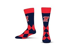 OLE MISS Big Diamond Socks