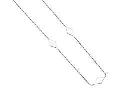 Stationed Geometric Necklace