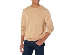 Amazon Essentials Men (S) Sweater Camel Heather
