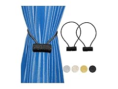 JoySusie 2 Pack Magnetic Curtain Tieback