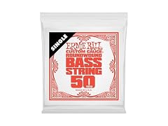 Ernie Ball Nickel Wound Electric Bass Single String .050 Gauge