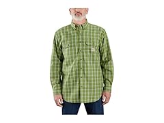 Men's FR Rugged Flex Plaid Shirt (M)