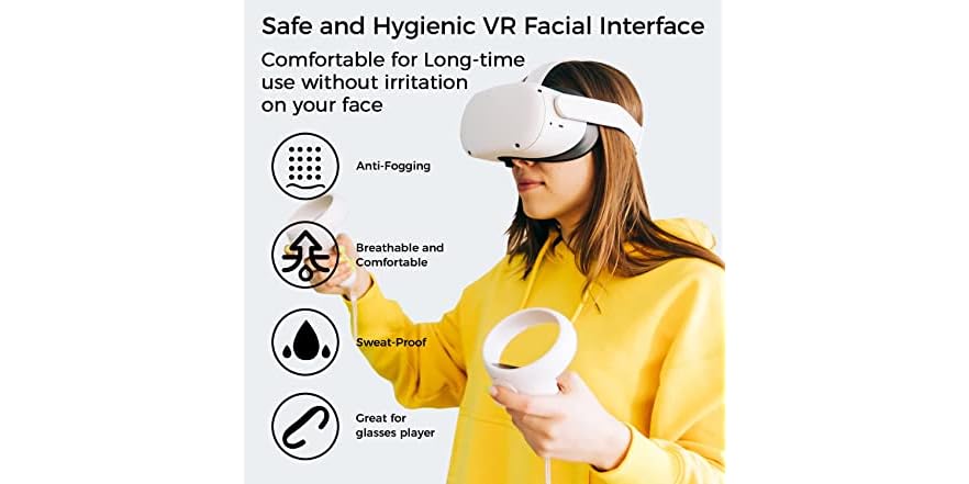 Sonicgrace Face Cushion Pad for Quest 2