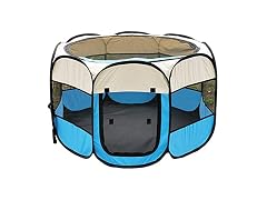 GREUS Portable Foldable Pet Playpen Pet