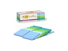 Post-it Recycled Notes 3x3 12pk Oasis