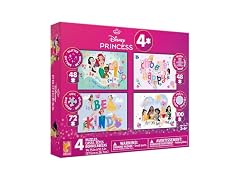 Ceaco 4 in 1 Kids Disney Princess Multipack Jigsaw Puzzle