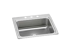 Elkay Single Bowl Top Mount Stainless with Perfect Drain