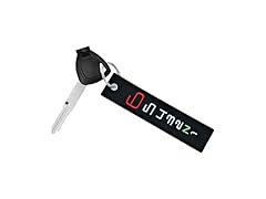 TOKCKYBL Motorcycle Keychain Embroidered