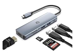 HOPDAY 6-in-1 USB-C Hub