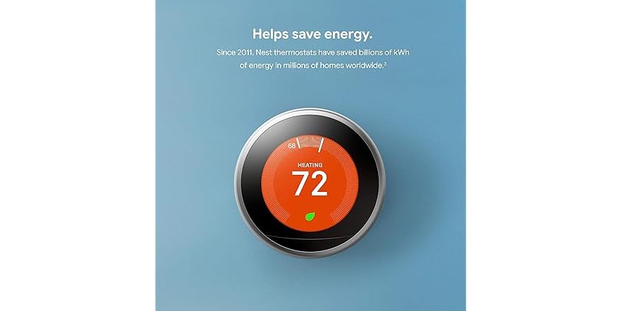 Google Nest 3rd Gen Thermostat – Smart WiFi Control, T3007ES - Image 4