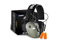 Green Bluetooth Shooting Earmuffs