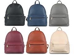 Everyday Multi-Zipper Backpacks