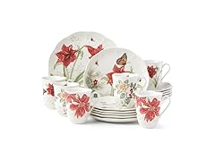 Lenox Dinnerware Set, Butterfly Meadow Holiday 18-Piece Set