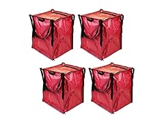 DURASACK 4PK Holiday Storage w/ Zipper Pick Color