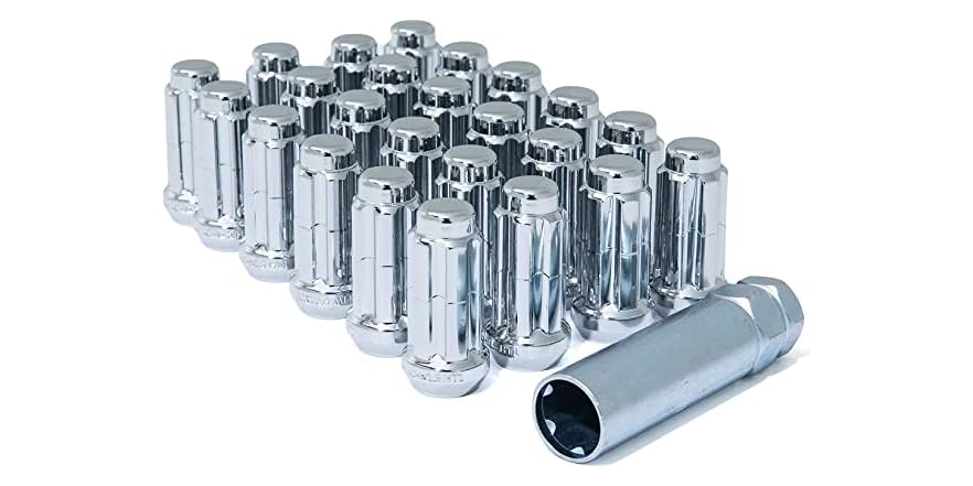 Gorilla Automotive Products 73088 100 Lugnuts 1/2 Std. Mag Open End main image 1