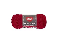 Red Heart 10016773 With Love Yarn, Holly Berry