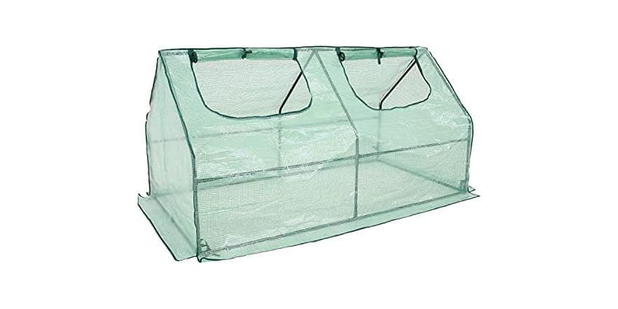 Sunnydaze Decor HGH-963 Portable Mini Cloche Greenhouse