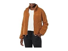 Amazon Essentials Womens Fleece Sherpa Jacket
