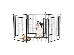 Dog Playpen (8 Panels, 32 Inch) Height in Heavy Duty