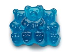 Albanese Beary Blue Raspberry Gummi Bears, 5-Pound