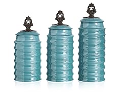 Rani  Canisers-Set of 3- 2 Colors