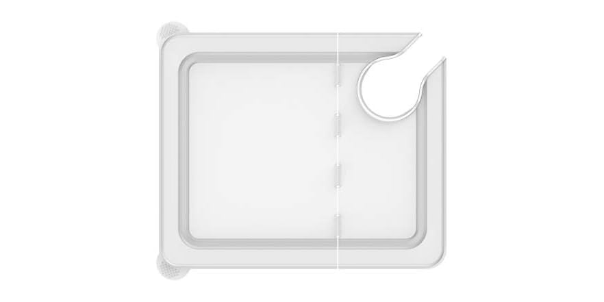 HOMENOTE - Recipiente de 12 cuartos de galón con tapa, estante y fun HOMENOTE - Recipiente de 12 cuartos de galón con tapa, estante y fun
