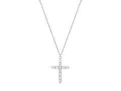 Moissanite Diamond Cross Necklace