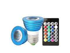 HitLights Multicolor RGB 3 Watt LED Bulb - 2 Pack