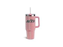 JETS Pink Bling Tumbler (46oz)