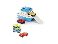 Green Toys Ferry Boat & Stack & Link Racer Bundle 