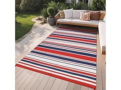 GarveeHome Outdoor Rug Mat for Patio