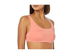 Womens Scoop Neck Swim Crop Top (M)