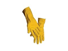 Latex Flock Lined Glove Yellow 10 Dz Pr Lg