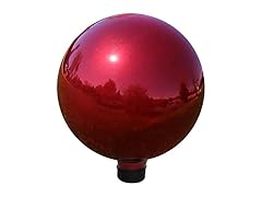 Sunnydaze 10" Garden Gazing Ball - Red