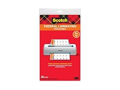Scotch Thermal Laminating Pouches, 8.9 x