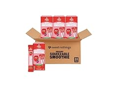 (24pk) Strawberry Organic Kids' Smoothie Freezie Pops