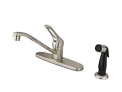 Single Loop Handle Kitchen Faucet with Sprayer