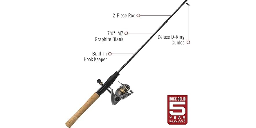 Quantum Strategy Fishing Rod Combo 60 Reel - 7'0