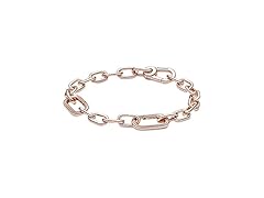 Pandora ME Link Chain Bracelet - 14k Rose Gold-Plated Bracel (Open Box)
