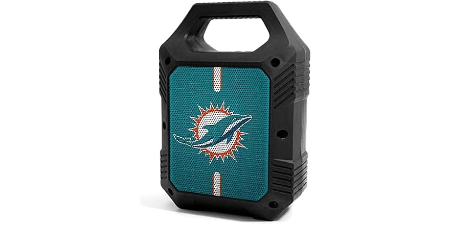 Miami Dolphins ShockBox LED Wireless Speaker