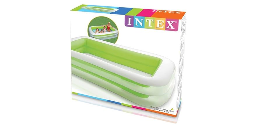 Intex Swim Center Rectangular Inflatable Pool